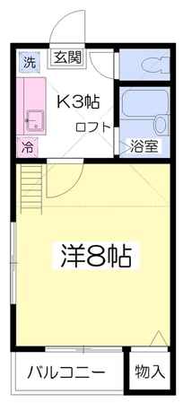 ロハス九品寺の物件間取画像